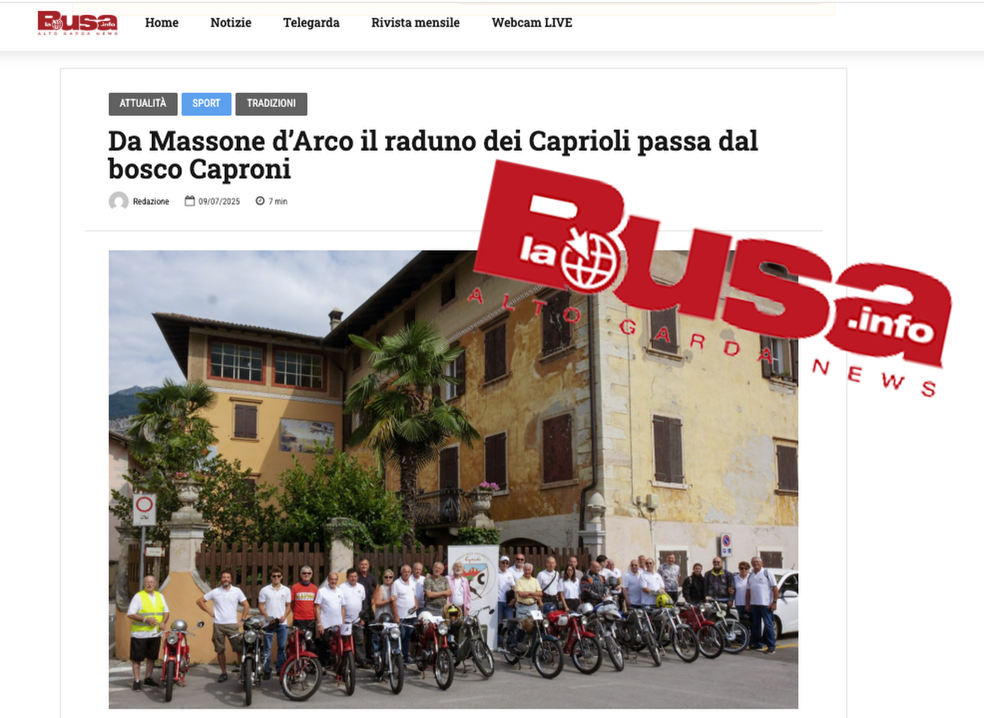 XXVI RADUNO INTERNAZIONALE CAPRIOLO
6 LUGLIO 2025
ATTRAVERSO IL BOSCO CAPRONI



@FEDERICO NARDELLI

AEROMERE;CAPRONI;AERO CAPRONI;
